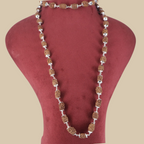 3 Mukhi Rudraksha Mala - German Silver