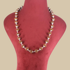 8 Mukhi Rudraksha Mala - German Silver