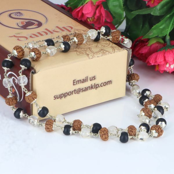 Karugli ,Rudraksha & Sphatik  Mala