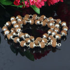6 Mukhi Rudraksha Mala - German Silver