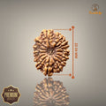 14 Mukhi Nepali Rudraksha with authentic natural beads, premium sacred Rudraksha associated with intuition, courage, spiritual growth, and inner strength