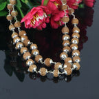 7 Mukhi Rudraksha Mala - German Silver