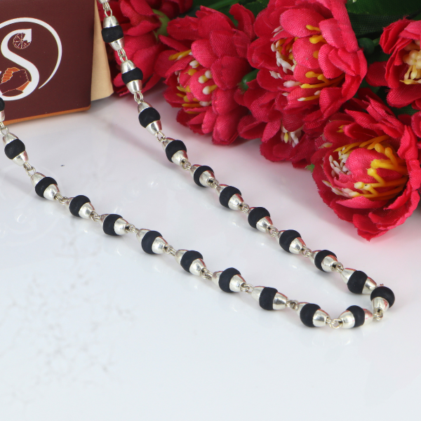 "Premium Tulsi Mala made with sacred Tulsi beads for devotion, spirituality, and traditional elegance."