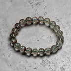 "Premium natural Phantom Quartz Stone Bracelet with polished gemstone beads, crafted for elegance, beauty, and positive energy."