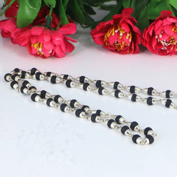 "Premium Tulsi Mala made with sacred Tulsi beads for devotion, spirituality, and traditional elegance."