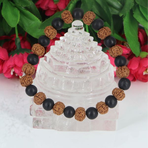 Karugli & Rudraksha  Bracelet