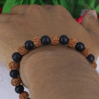 Karugli & Rudraksha  Bracelet