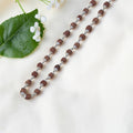 4 Mukhi Rudraksha Mala - Silver