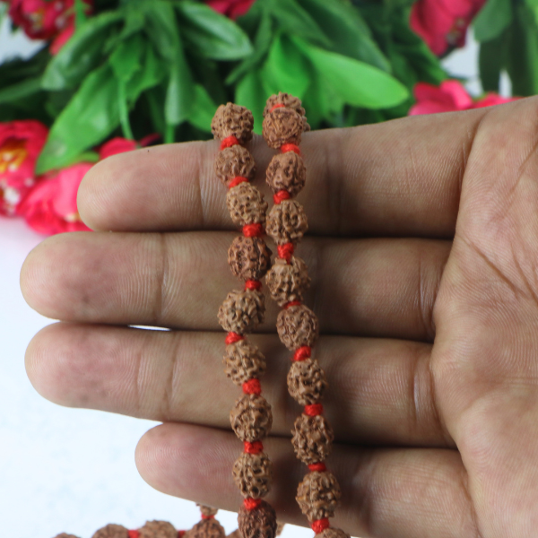 4 Mukhi Rudraksha Mala