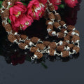 3 Mukhi Rudraksha Mala - German Silver