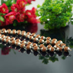 5 Mukhi Rudraksha Mala - German Silver