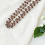 6 Mukhi Rudraksha Mala - Silver