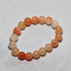 "Premium natural Carnelian Stone Bracelet with polished gemstone beads, crafted for elegance, beauty, and positive energy."