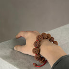 6 Mukhi Rudraksha Bracelet -Nepali