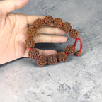 6 Mukhi Rudraksha Bracelet -Nepali