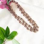 7 Mukhi Rudraksha Mala - Silver