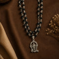 54+1 Beads Karungali Mala with German Silver Capping