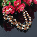 4 Mukhi Rudraksha Mala - German Silver