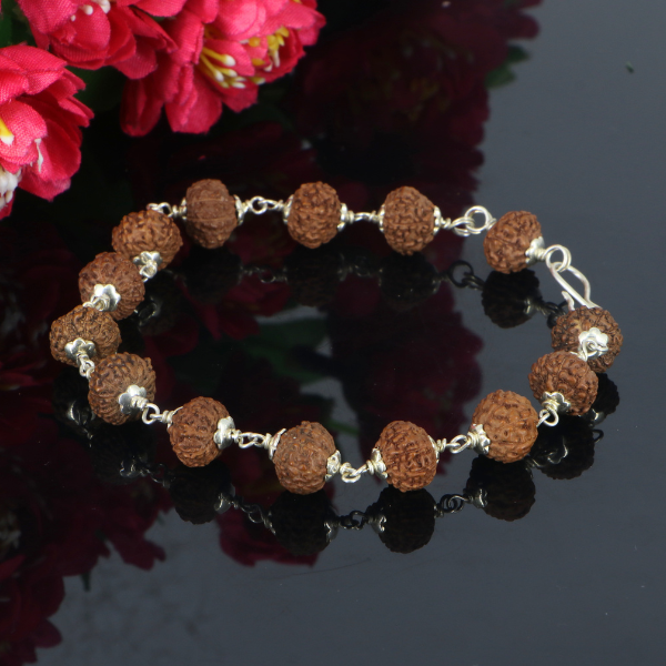 8 Mukhi Rudraksha Bracelet