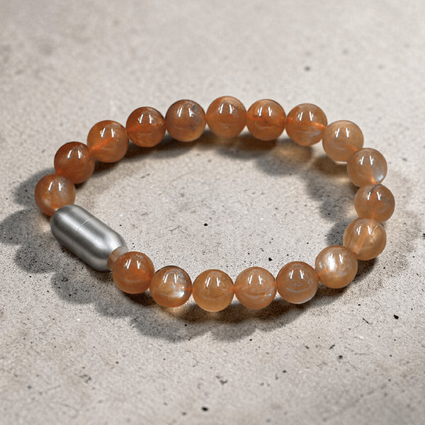 "Premium top quality Citrine Stone Bracelet with polished natural gemstone beads, crafted for elegance, beauty, and positive energy."