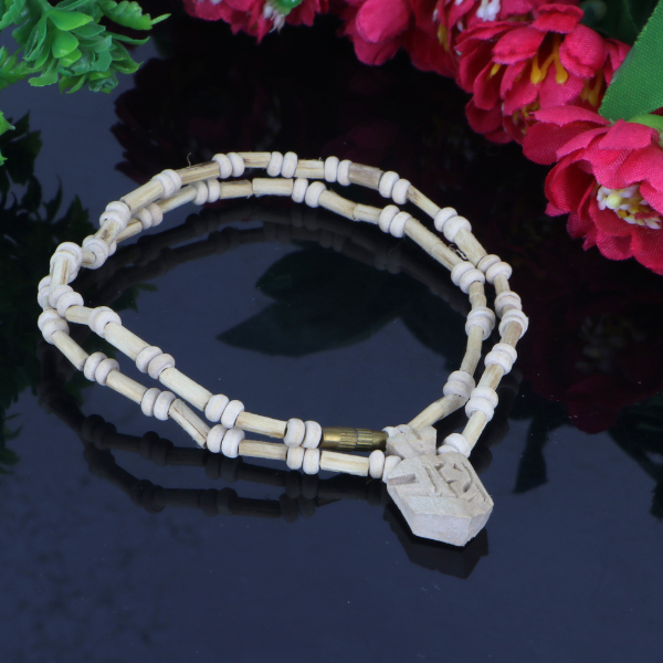 "Premium Tulsi Mala made with sacred Tulsi beads for devotion, spirituality, and traditional elegance."