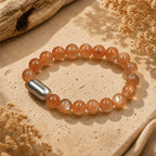 "Premium top quality Citrine Stone Bracelet with polished natural gemstone beads, crafted for elegance, beauty, and positive energy."