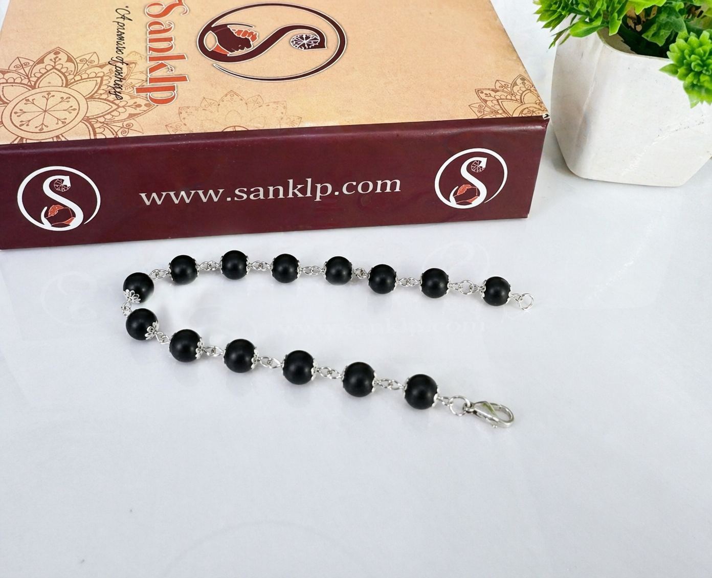Karungali Bracelet Silver