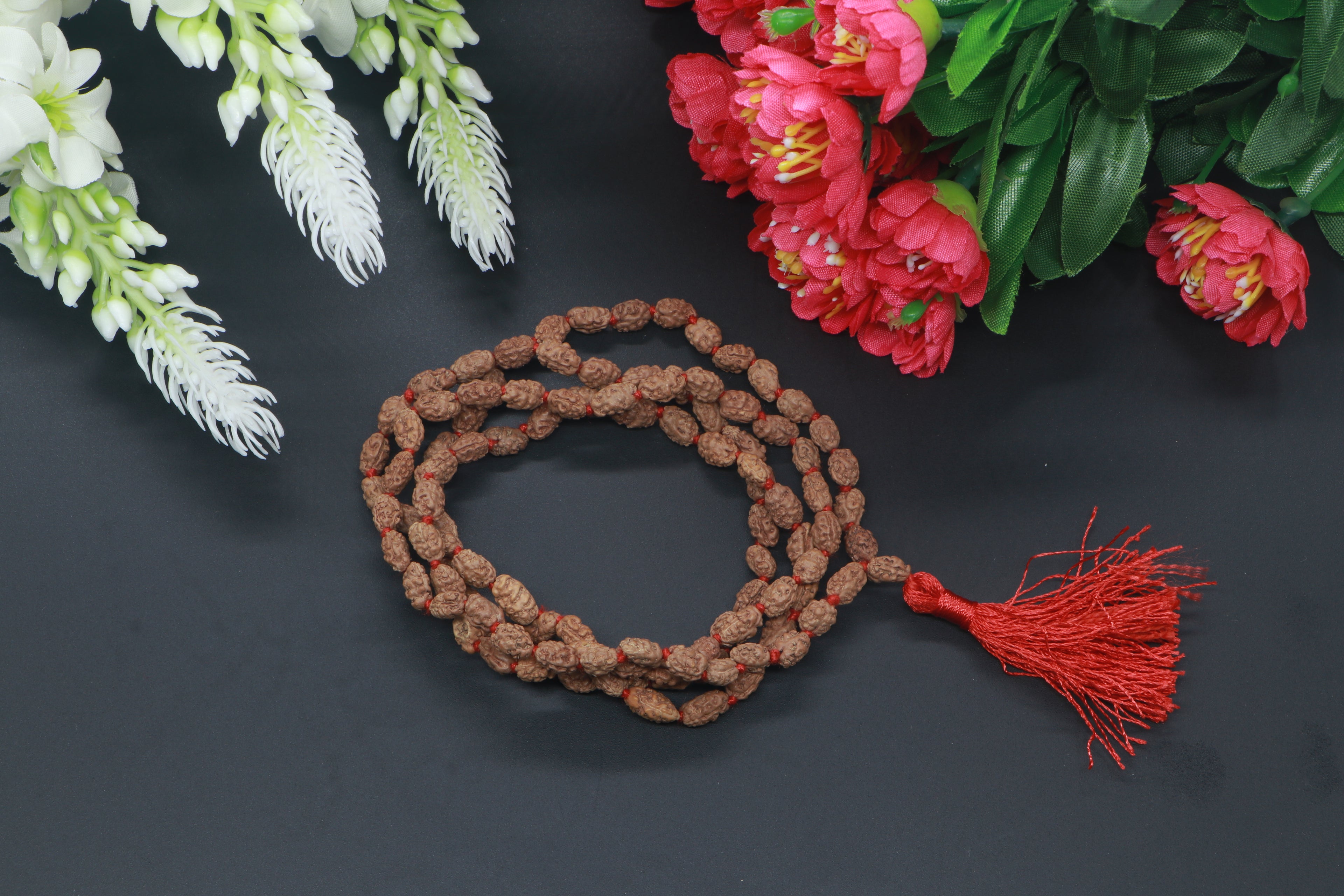 2 Mukhi Rudraksha Mala