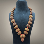 1 - 14 Mukhi Rudraksha Mala combination - Nepali