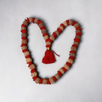 "Premium original 8 Mukhi Nepali Rudraksha Kantha crafted with authentic Rudraksha beads, valued for spiritual significance and traditional elegance."