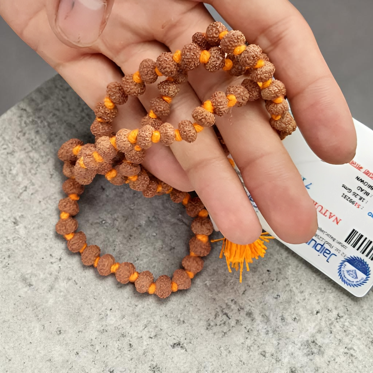 7 Mukhi Rudraksha Mala