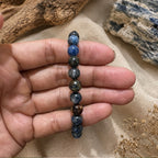 "Premium natural Kyanite Stone Bracelet with polished gemstone beads, crafted for elegance, beauty, and positive energy."