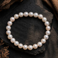 "Premium Pearl (Moti) Bracelet with polished pearl beads, crafted for elegance, beauty, and graceful traditional style."