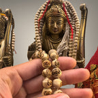 "Premium Ram Naam Tulsi Mala made with sacred Tulsi beads for devotion, spirituality, and traditional elegance."
